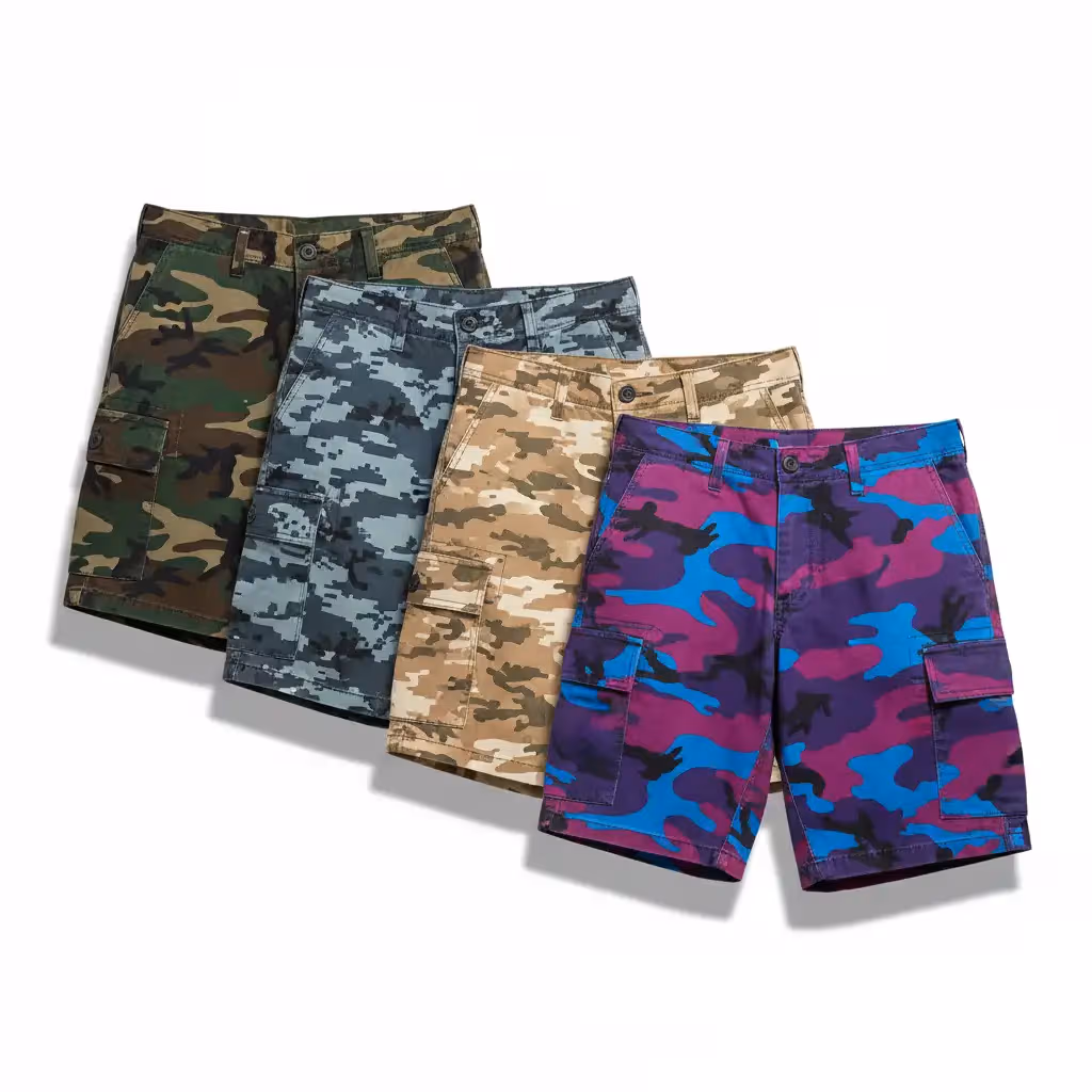 Affordable Mens Cargo Shorts for European Importers