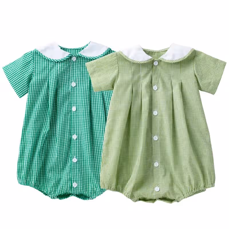 Babies Short Sleeve Thin Romper from Bangladesh Garments Factory