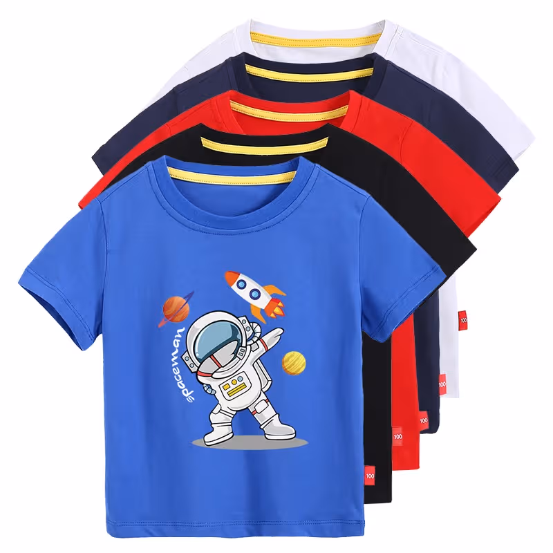 Siatex Bangladesh - Baby Boys Girls Clothes Summer Cotton T-shirt from Bangladesh Garments Factory Cotton Children Sport T-shirt Made in Bangladesh