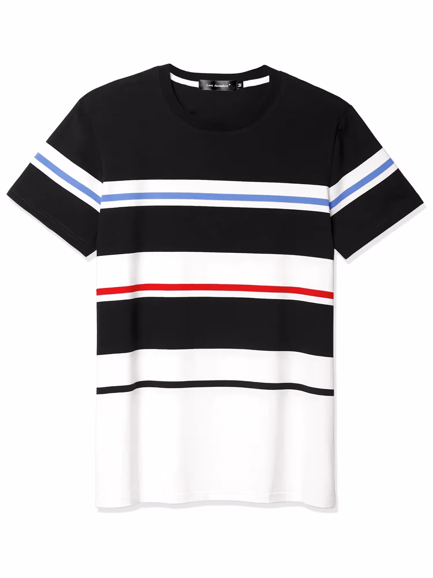 Bangladesh Men’s Color Block Striped Short Sleeve T-shirt Supplier | OEM
