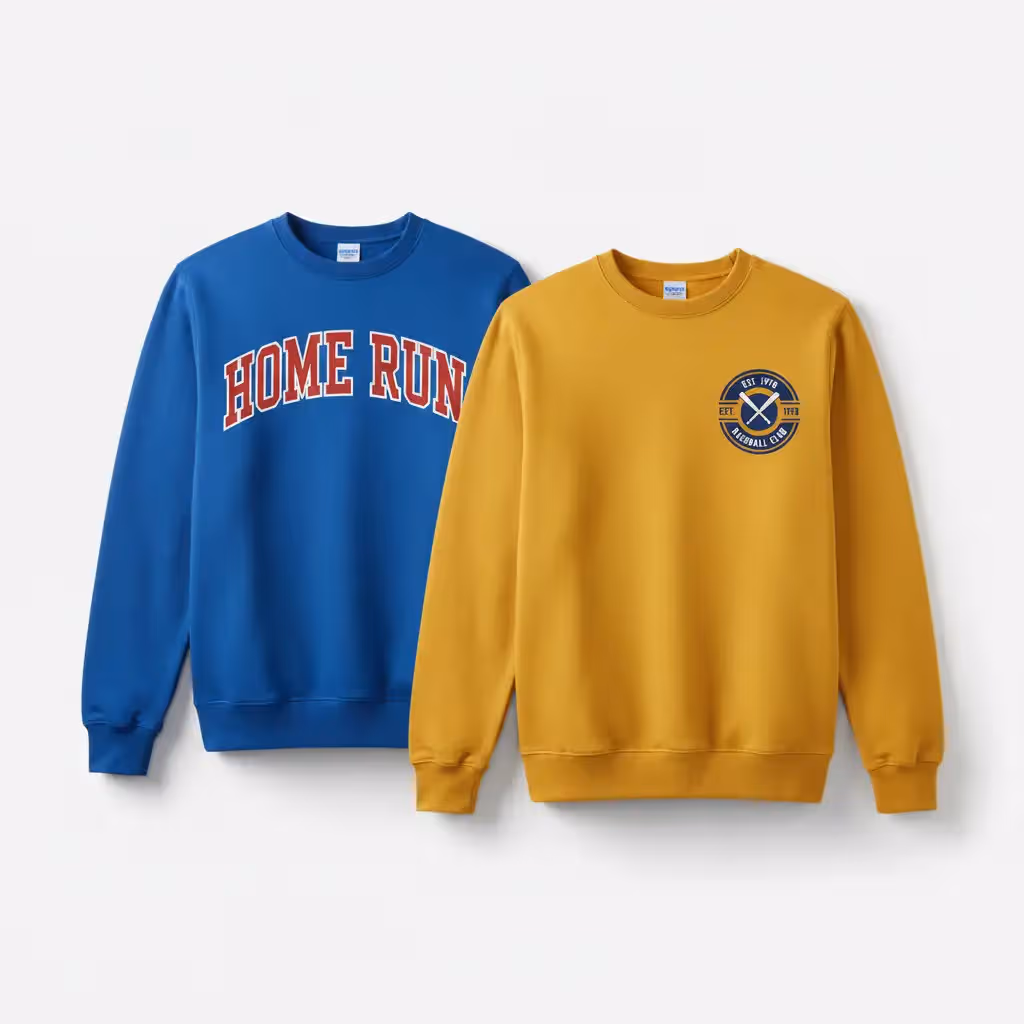 Baseball Sweatshirts | Exporter For American & European Markets
