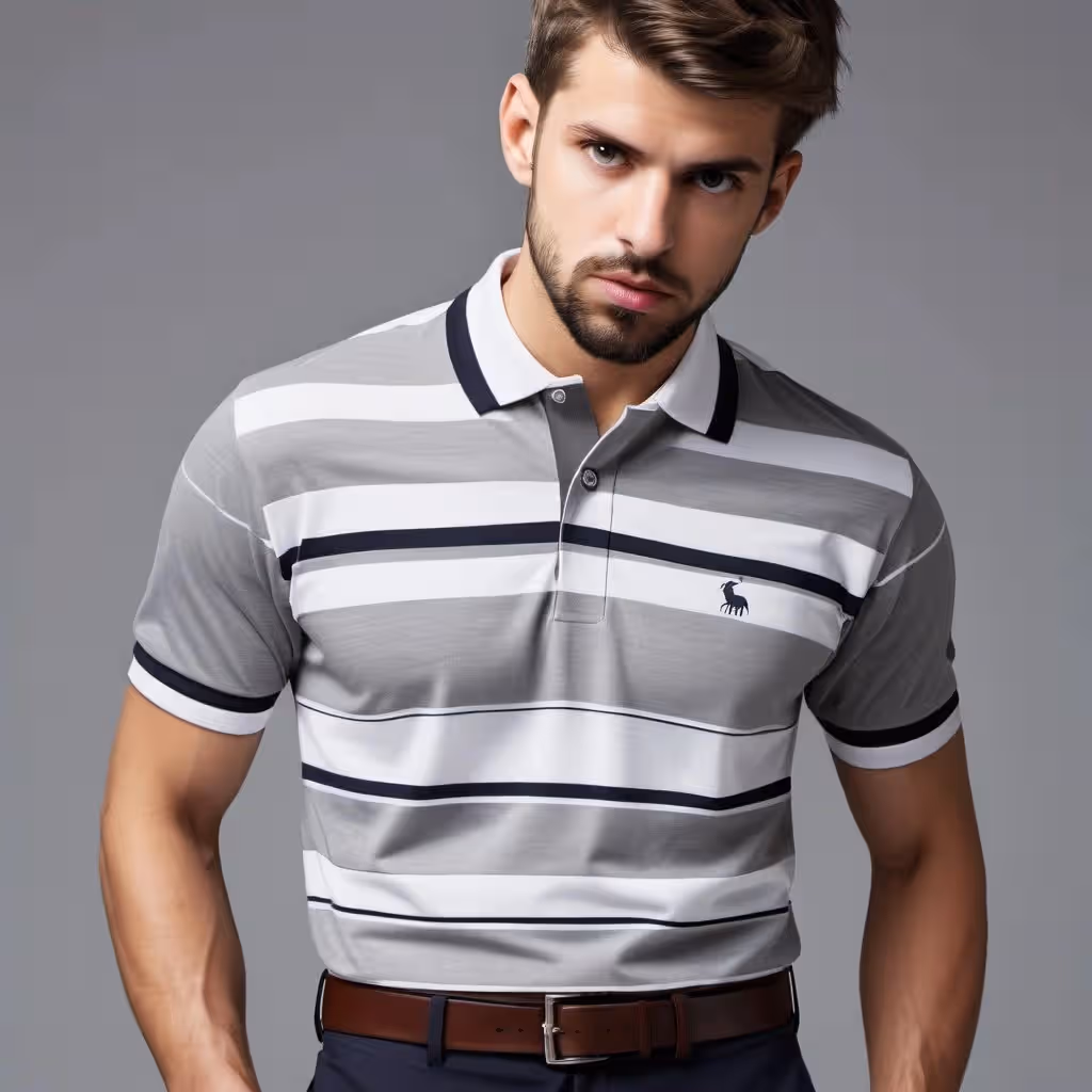 Best Quality Stripe Polo Shirt Manufacturers