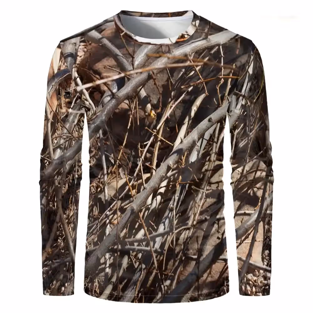 Big Tree Camouflage Long Sleeve Tee