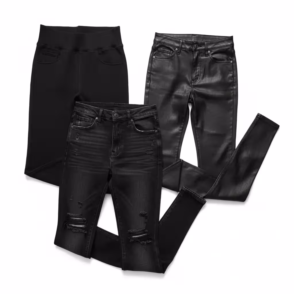 Black Skinny Jeans | Factory For American & European Retailers