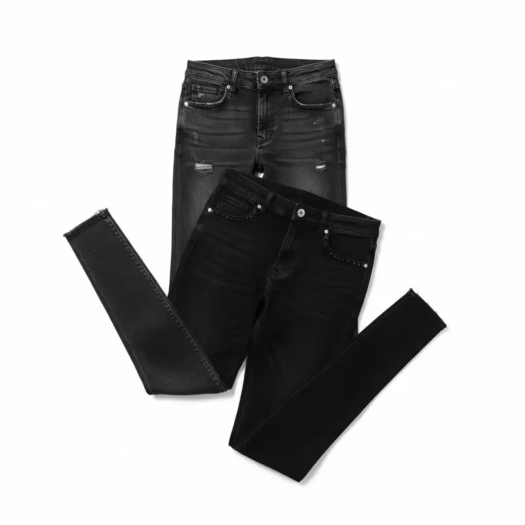 Black Skinny Jeans | Oem For American & European Clothing Brands