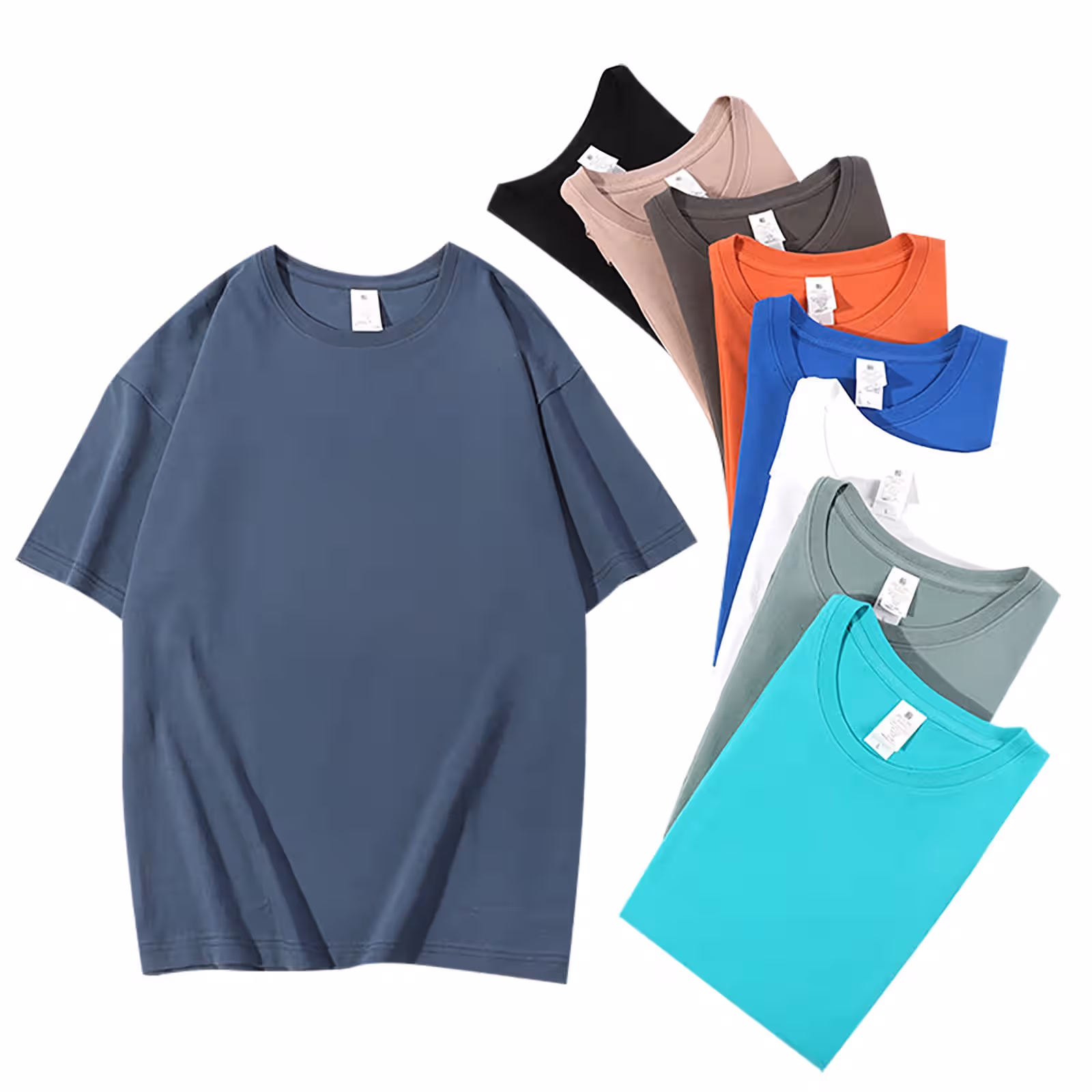 Premium Cotton Men’s Blank T-shirts from Bangladesh Factory