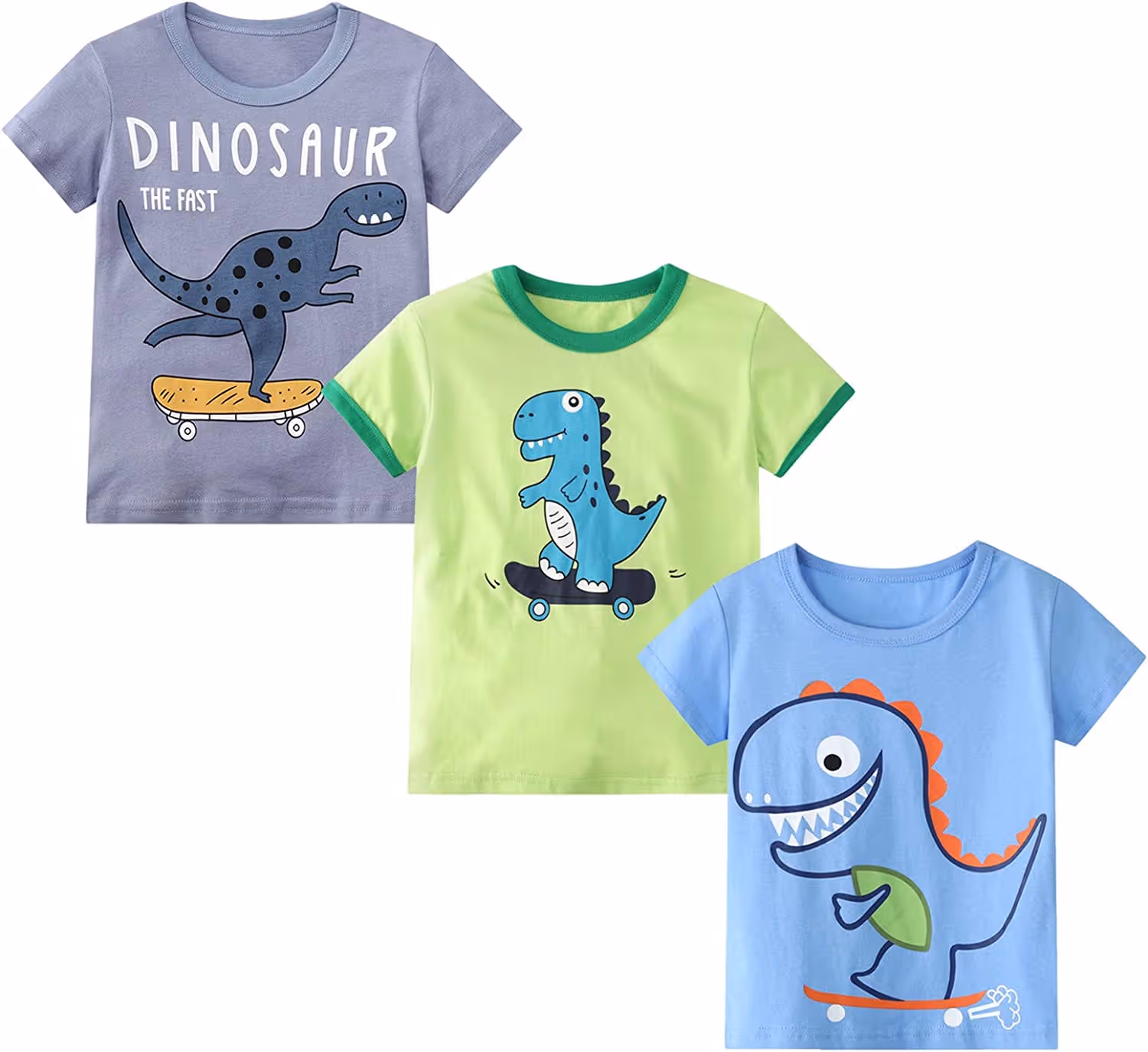 Boy 3 Pack Graphic T-shirt Made in Bangladesh