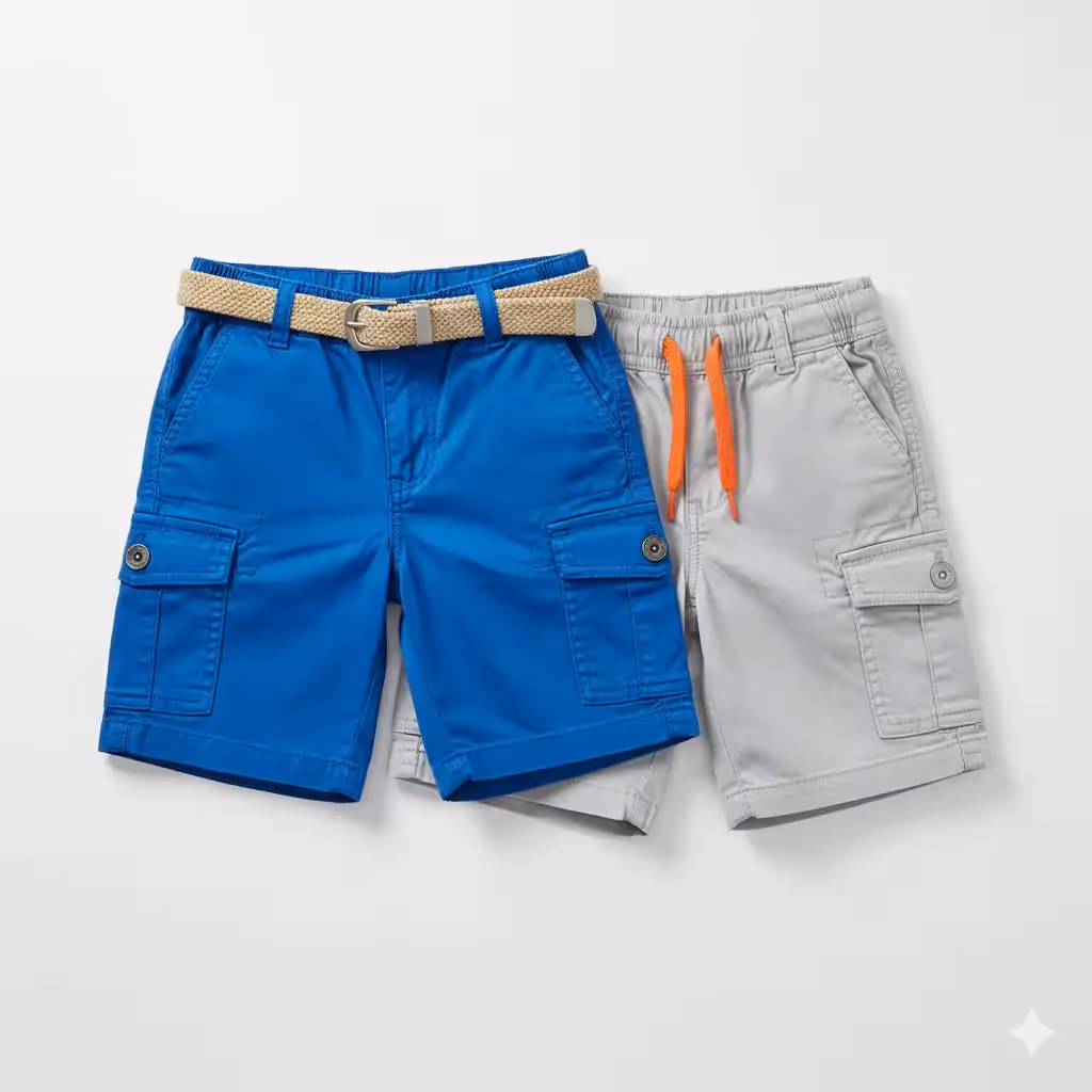 Siatex Bangladesh - Boys Cargo Shorts | Exporter To European & Usa Retail Chains Boys Cargo Shorts | Exporter To European & Usa Retail Chains