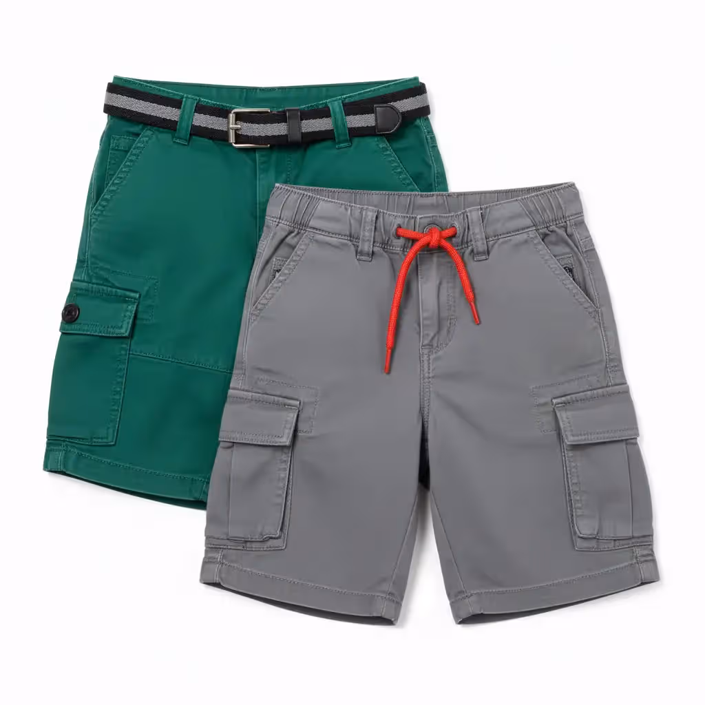 Siatex Bangladesh - Boys Cargo Shorts | Factory Direct For European & Usa Importers Boys Cargo Shorts | Factory Direct For European & Usa Importers