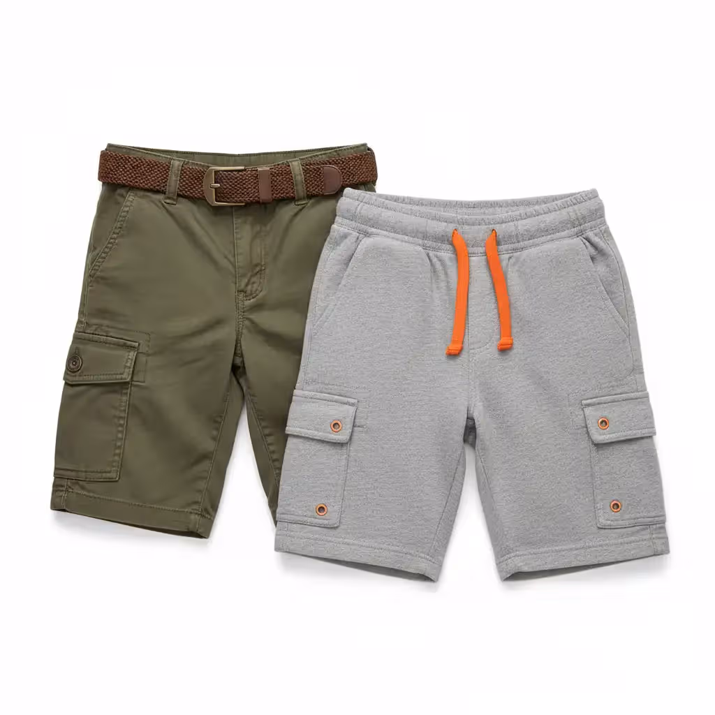 Boys Cargo Shorts | Private Label For European & Usa Brands