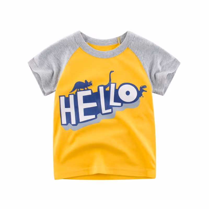 Boys Regular Fit T-shirt Made in Bangladesh