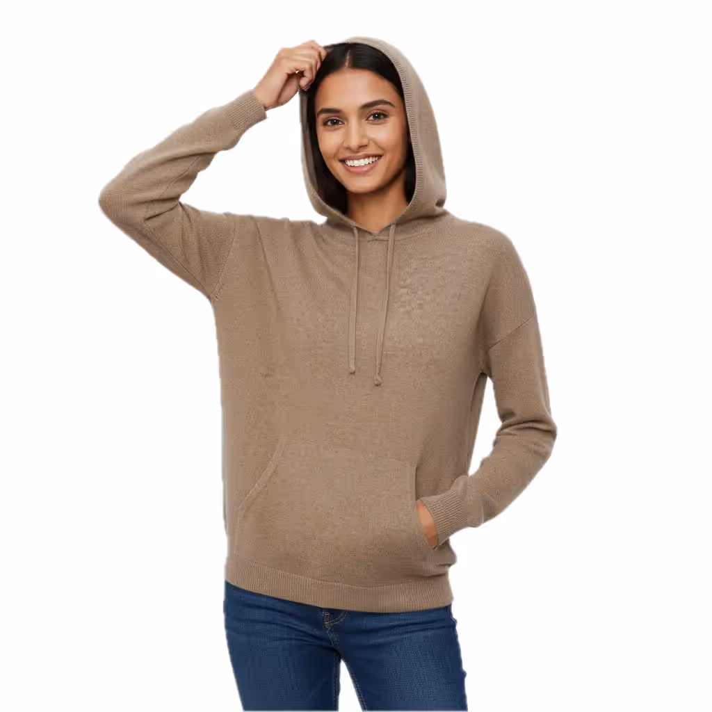 Bulk Cashmere Hoodie Sweater | Global Manufacturer for European and USA Brands