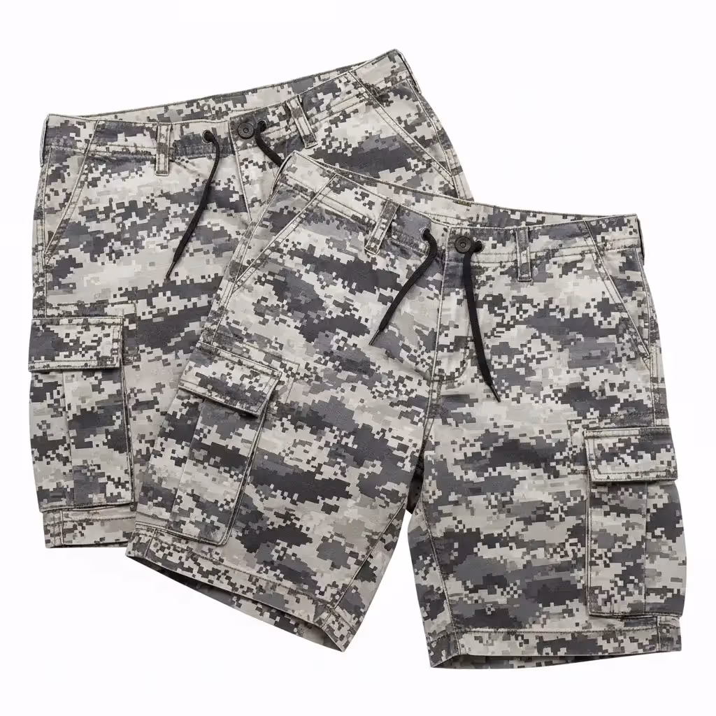 Camo Cargo Shorts | Oem Supplier For European & Usa Clients