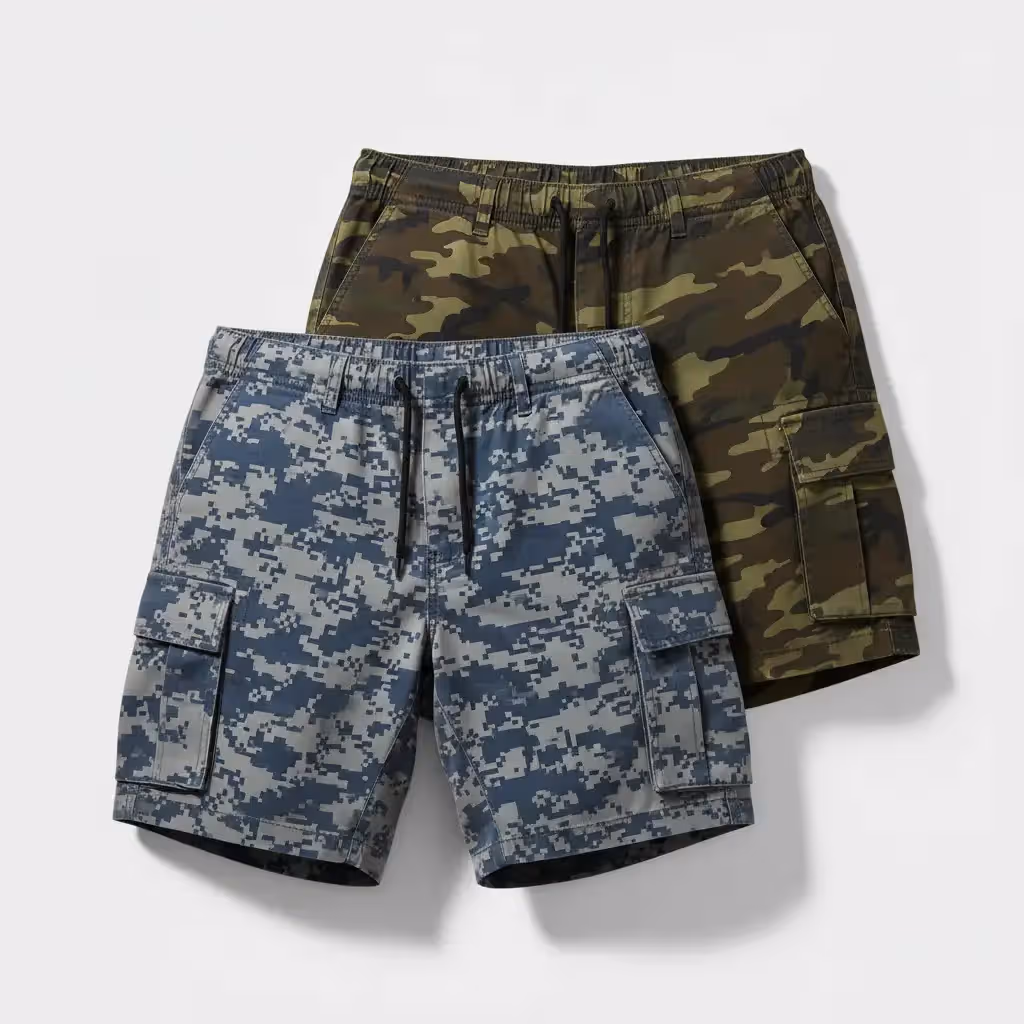 Camo Cargo Shorts | Suppliers To European & Usa Importers