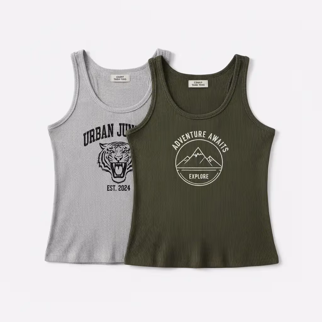 Beach Tank Tops | High Volume Manufacturer for European & USA Markets