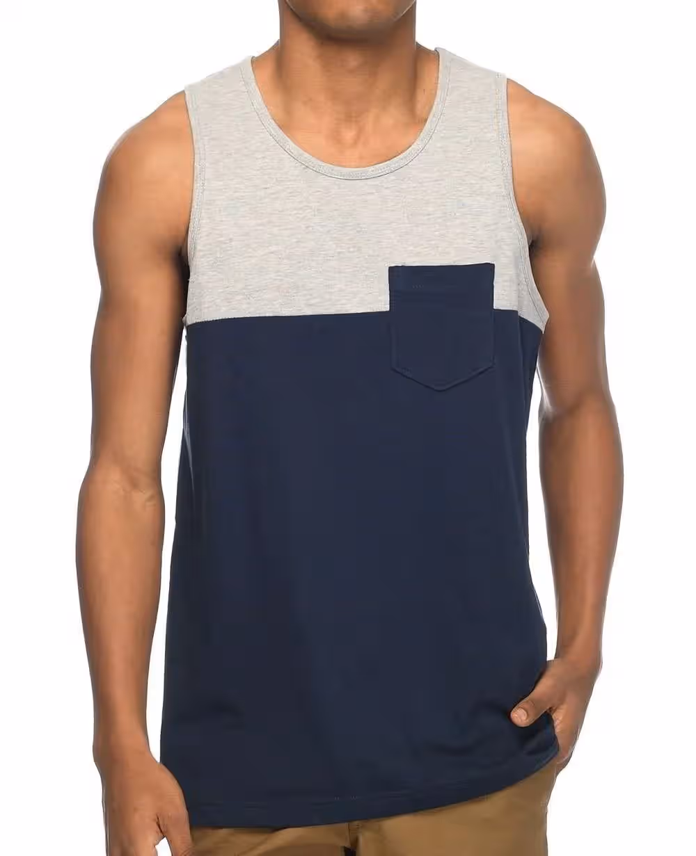 Chest Pocket Tank Top Manufacturer Supplier in Bangladesh Chest Pocket Tank Top Manufacturer Supplier in Bangladesh