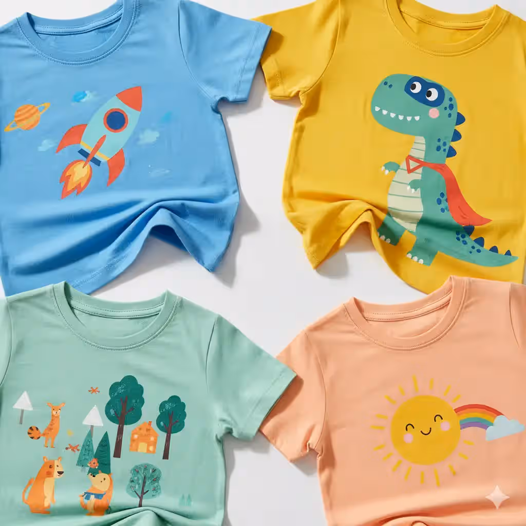Siatex Bangladesh - Children’s Printed T-shirts Manufacturers for USA Importers Kids Graphic T-shirts Suppliers for USA Market