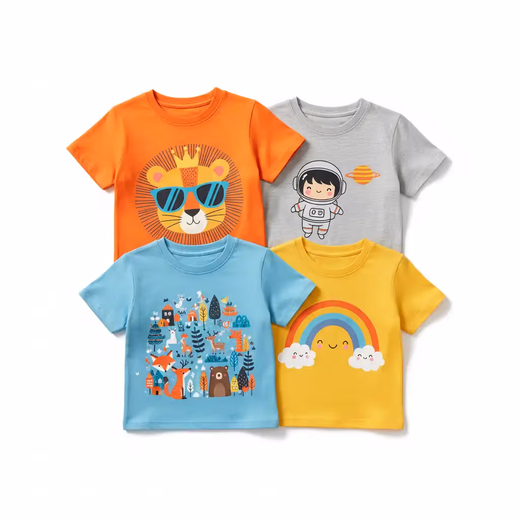 Children&rsquo;s Designer T-shirts Factory for USA Buyers