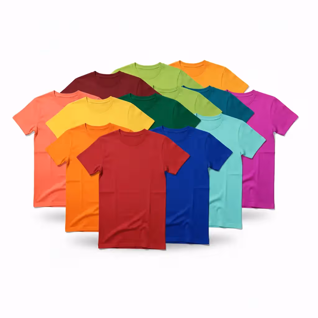 Comfortable Plain T-shirts for Casual Wear