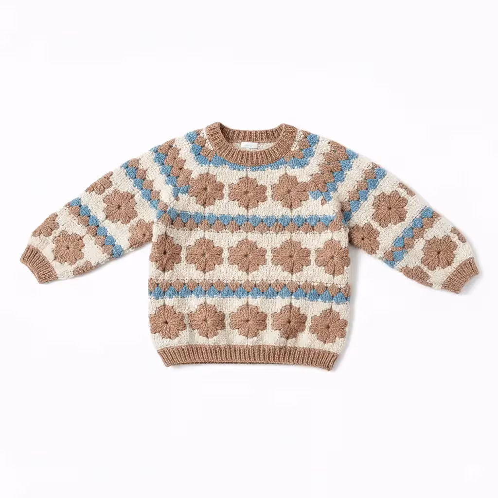 Crochet Sweater | Manufacturer for American & European Brands