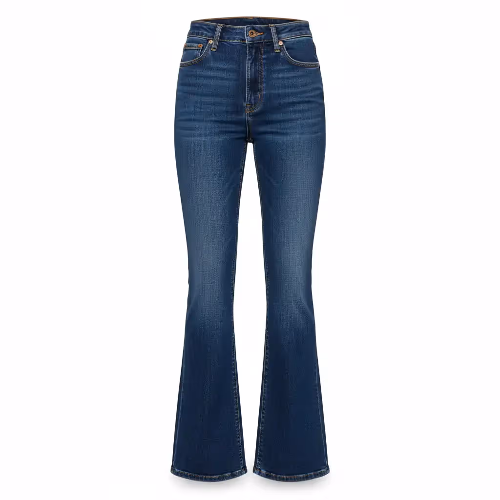 Custom Bell Bottom Jeans Manufacturing Services For Usa