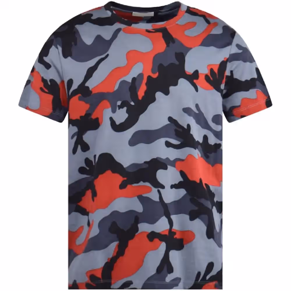 Siatex Bangladesh - Custom Camo T Shirt Mens O Neck Mens Camo Crew Neck Quick Dry Tee