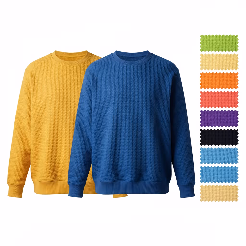 Custom Colour Sweatshirts | Bulk Manufacturer for USA & Italy Apparel Brands