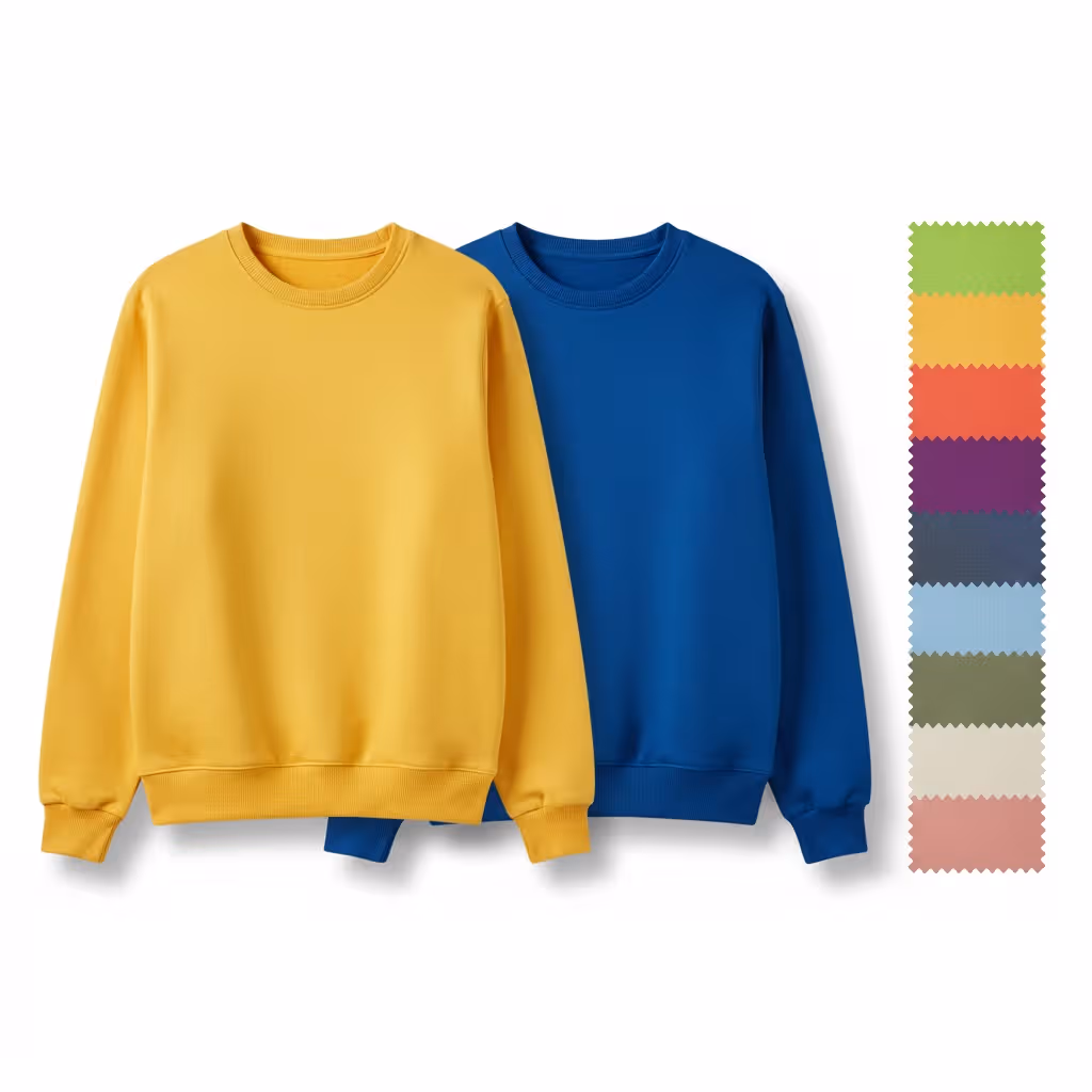 Custom Colour Sweatshirts | Manufacturer & Supplier for USA & Germany Brands