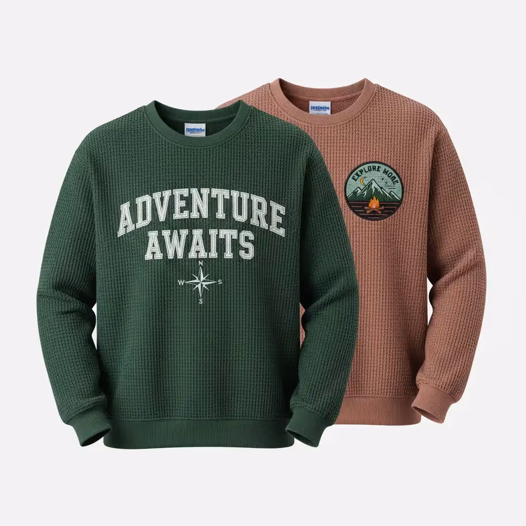 Custom Embroidered Sweatshirts | Exporter for American & European Markets