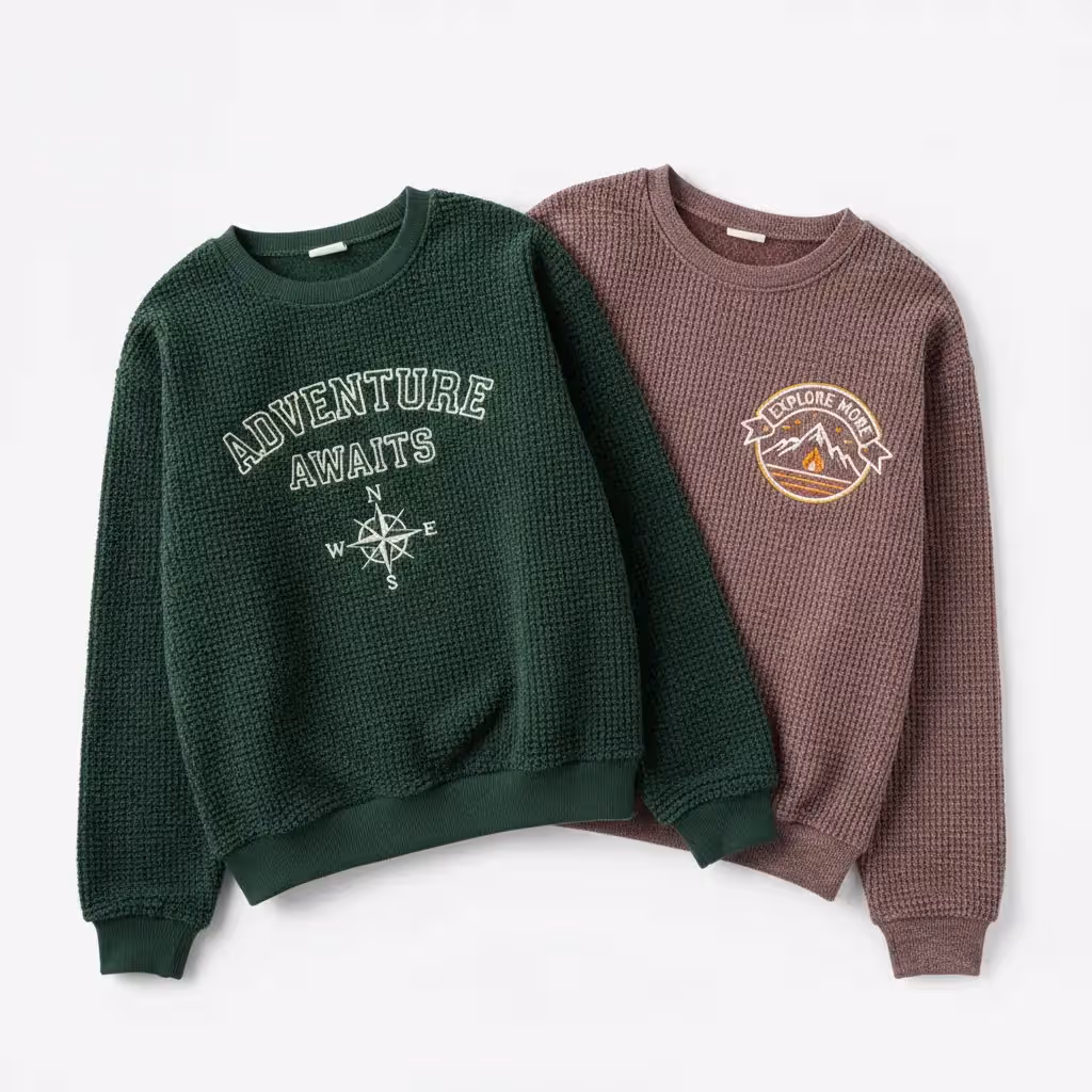 Custom Embroidered Sweatshirts | Supplier To American & European Importers
