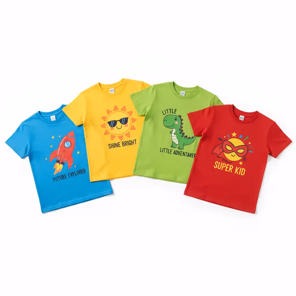 Custom Kids Promotional T-shirts for European Buyers