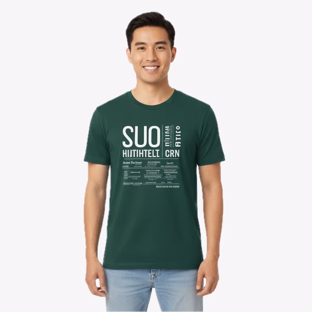 Custom Logo T-shirt Printing Services in Asia