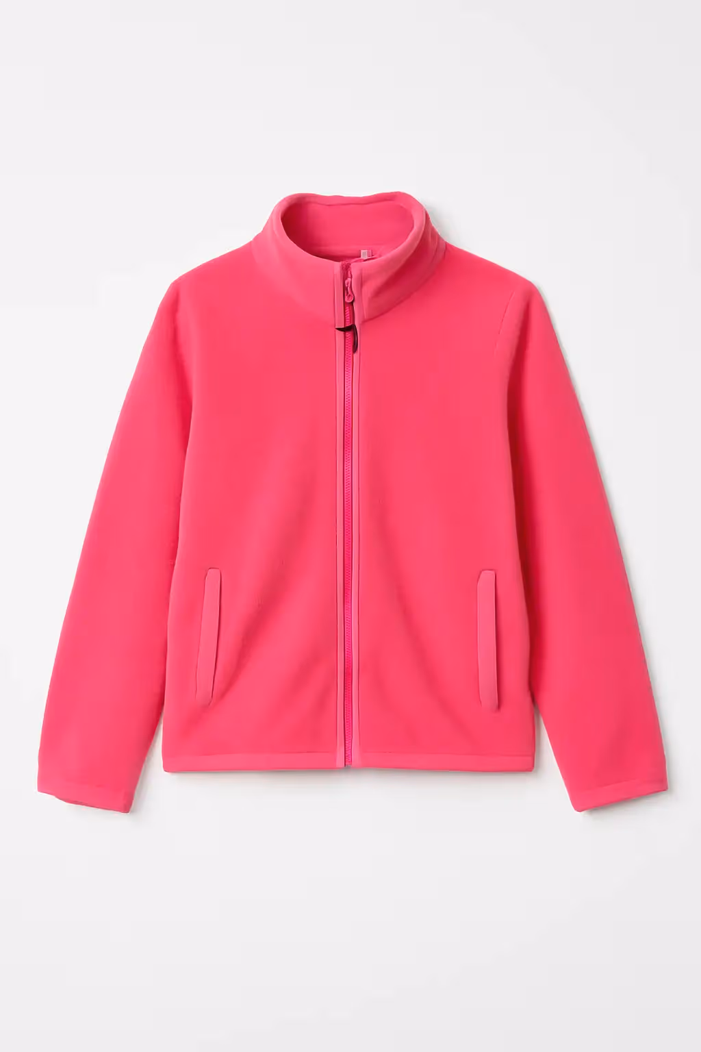 Custom Made Girls and Toddlers’ Polar Fleece Full Zip Mock Jacket Custom Made Girls and Toddlers’ Polar Fleece Full Zip Mock Jacket