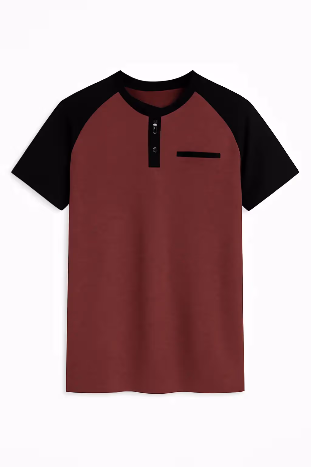 Custom Made Siatex Global Mens Cotton Henley Casual T Shirts