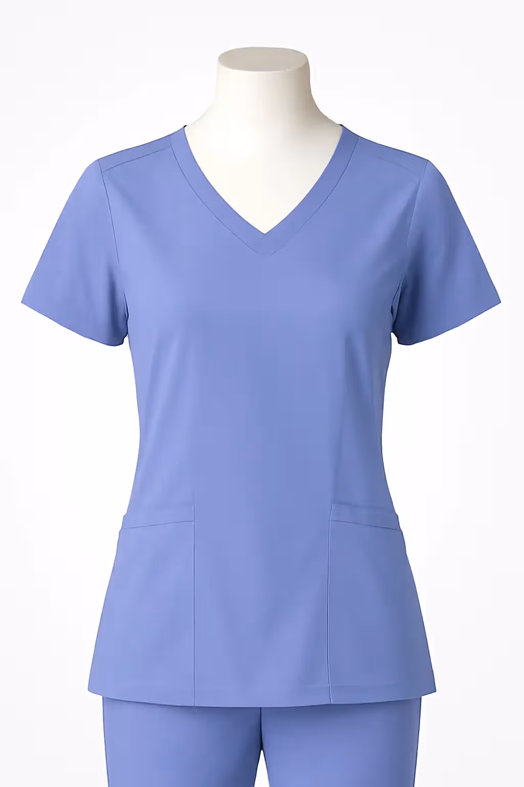 Custom Made Women’s v-neck Scrub Top for the USA Wholesalers
