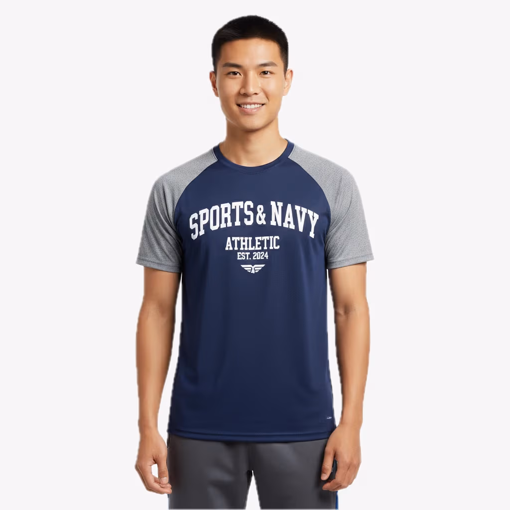 Custom Print Sports T-shirts Manufacturer for Saudi Arabia Market