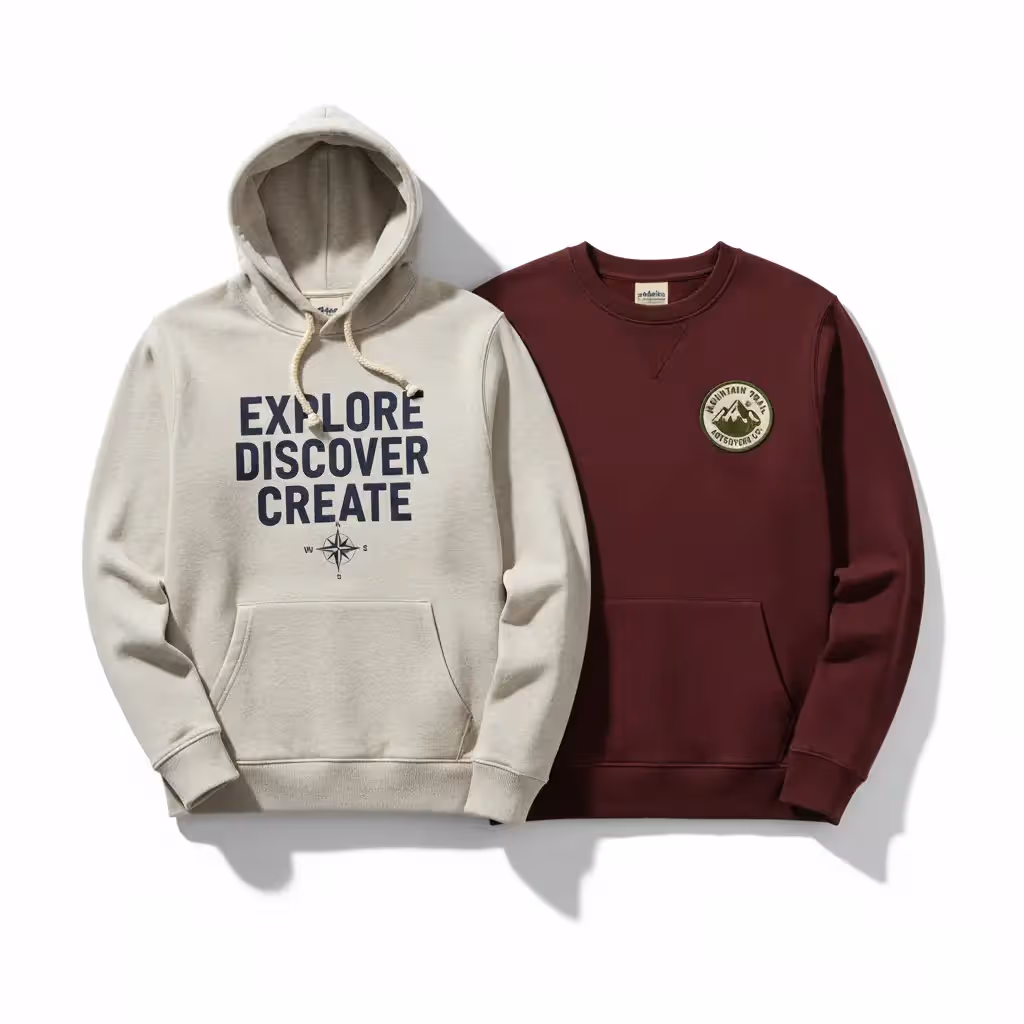 Custom Sweatshirts | OEM Services for American & European Clients