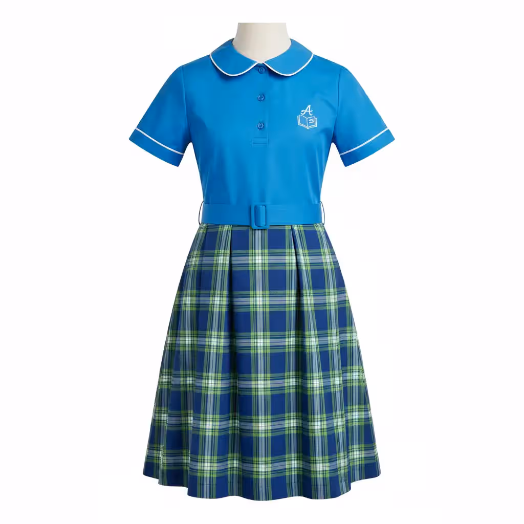 Customizable School Short Sleeve Dresses for USA Buyers