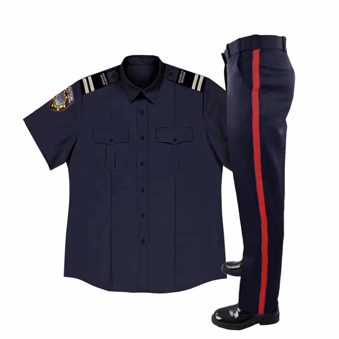Customized Private Label Security Guard Uniforms from Bangladesh