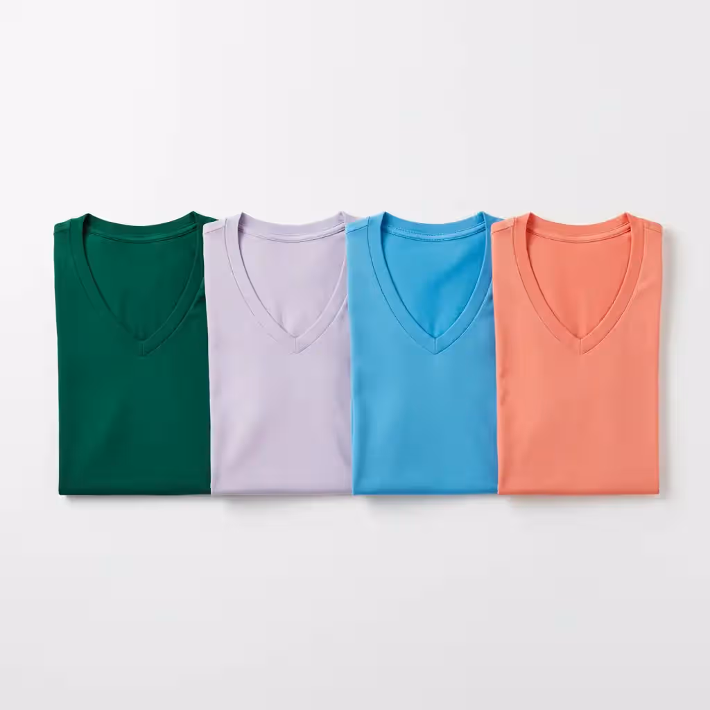 Durable v-neck T-shirts Suppliers for American Market