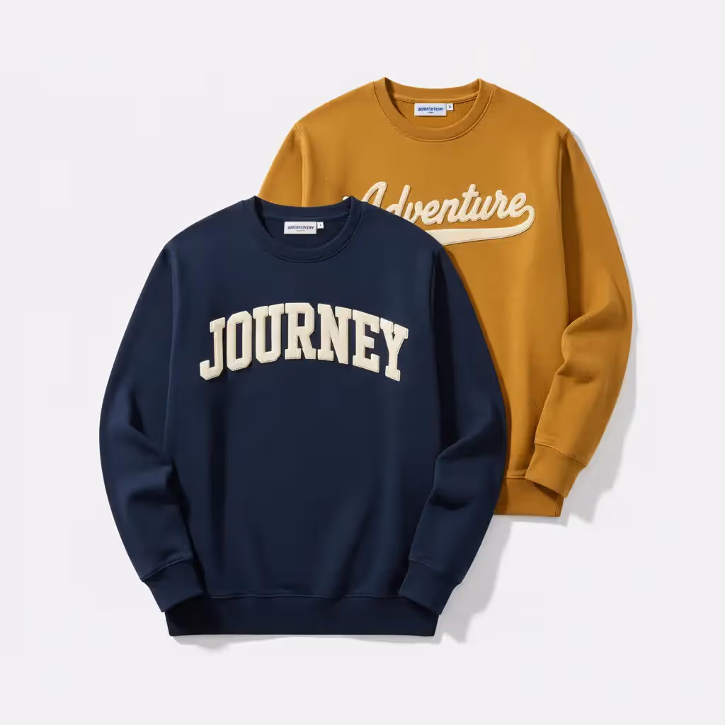 Embroidered Sweatshirts | Oem Services For American & European Clients