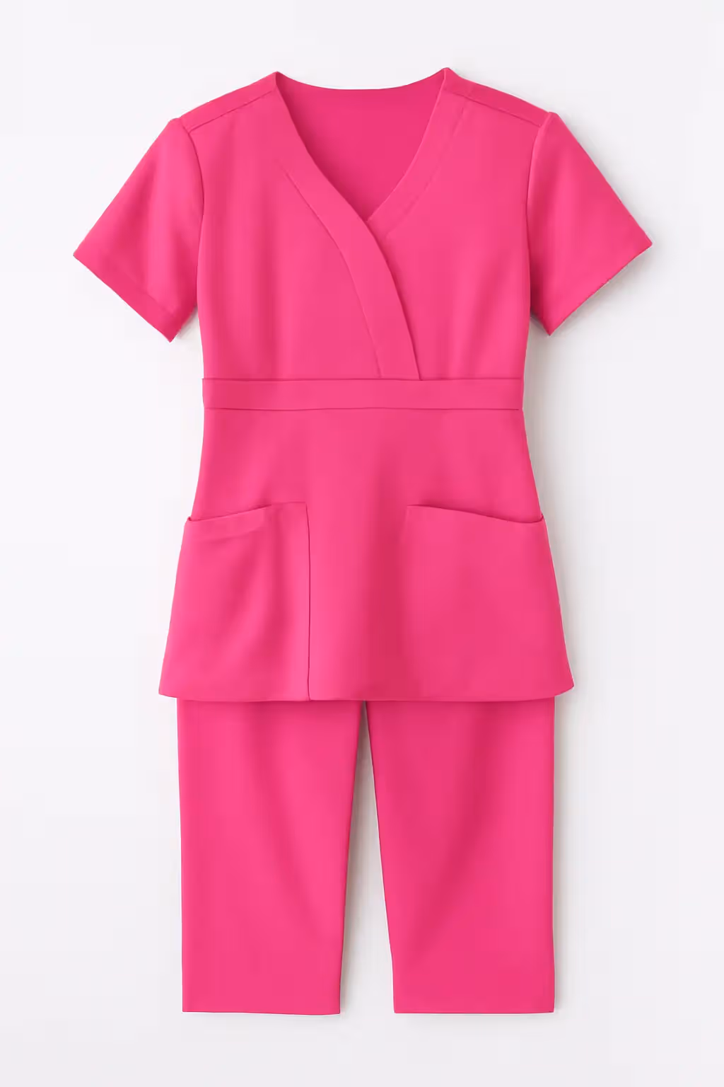 Factory Supply Fashionable v-neck Medical Scrubs