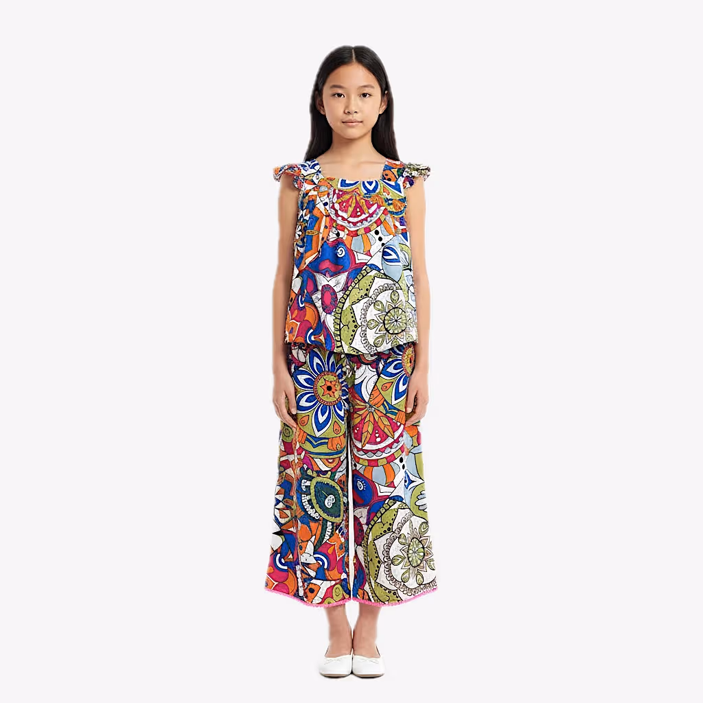 Siatex Bangladesh - Girls Casual Palazzo Set | Global Clothing Manufacturer for Europe Girls Casual Palazzo Set | Global Clothing Manufacturer for Europe