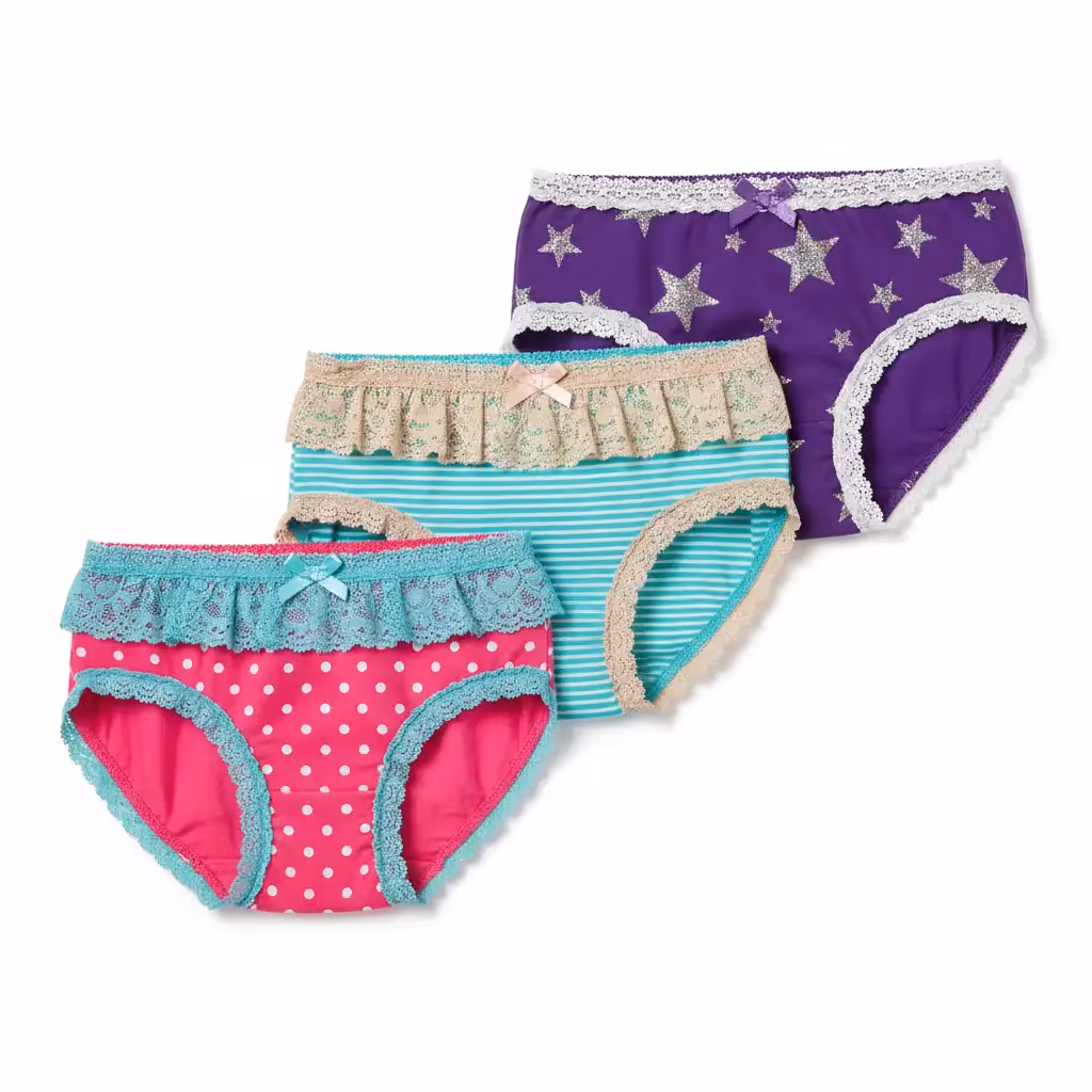 Girls Panties | Apparel Supplier To European & Usa