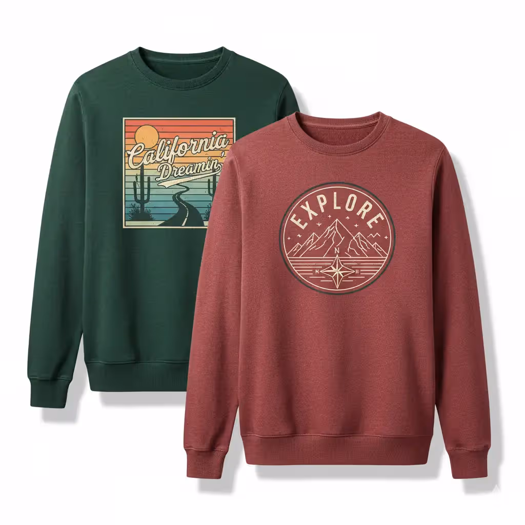 Graphic Sweatshirts | Exporter For American & European Markets