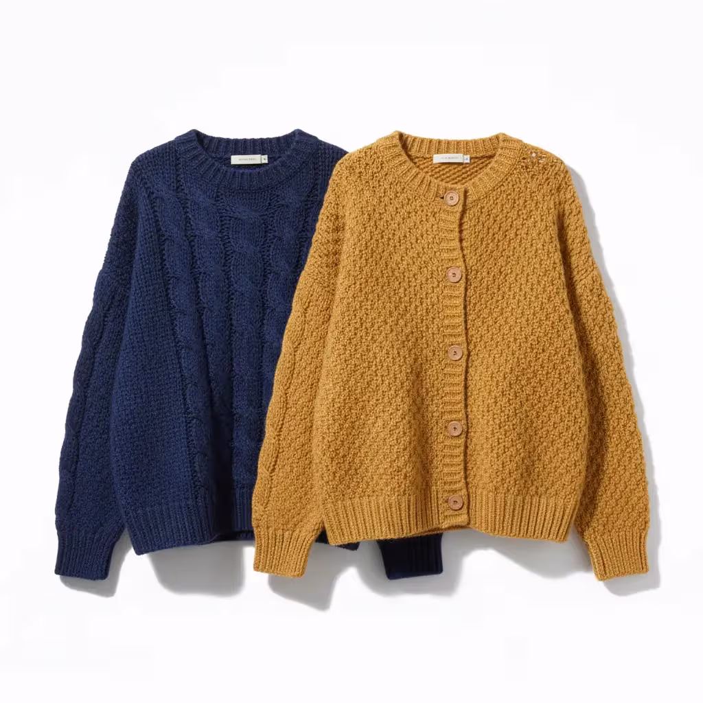 Hand Knitted Sweaters | OEM Partner for American & European Brands