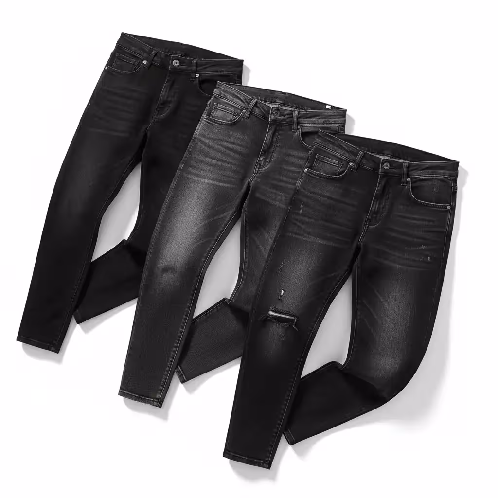 High Quality Mens Black Jeans Manufacturer