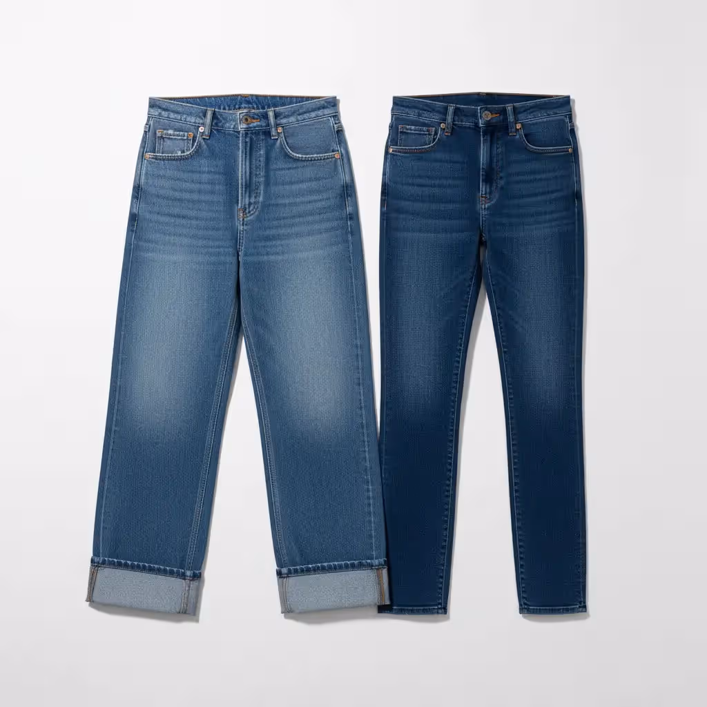 High Waisted Jeans | Exporter to American & European Markets