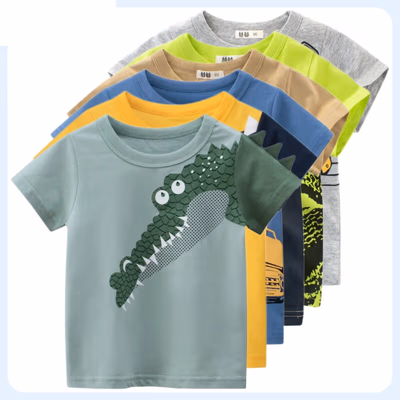 Kids Dinosaur T-shirt from Bangladesh Factory