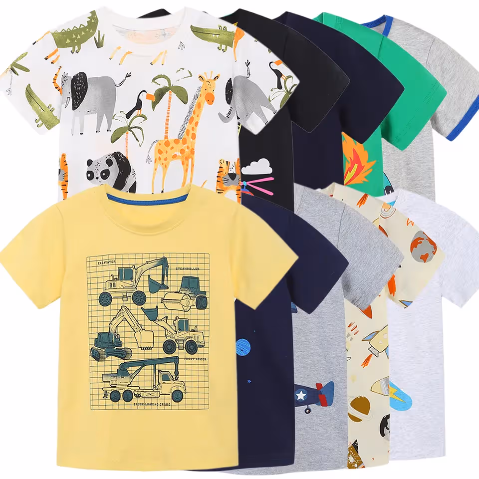 Kids Round Neck T-shirt Suppliers and Manufacturers